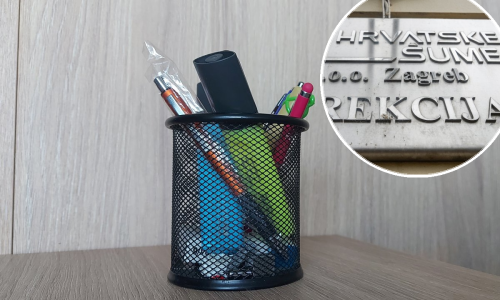 Hrvatske šume ostale bez uredskog pribora zbog visine čaše za olovke