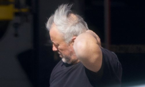 Tek su rijetki u muškarcu na parkiralištu prepoznali zvijezdu 'Prijatelja'