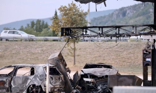 Još se utvrđuje tko je vozač koji se zabio u spremnik goriva kod Omiša
