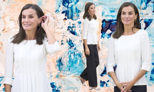 Klasični komadi i najudobnije štikle: Kraljica Letizia servirala poslovni look bez greške