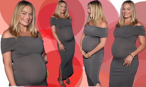 Margot Robbie trudnički trbuh više ne skriva, a u ovoj haljini to bi bilo i nemoguće