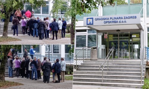 Gužve ispred zagrebačke plinare ne posustaju: 'Ovo su naši, nećemo Međimurje plin'