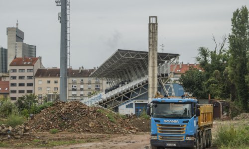 Ruše se objekti oko stadiona u Kranjčevićevoj