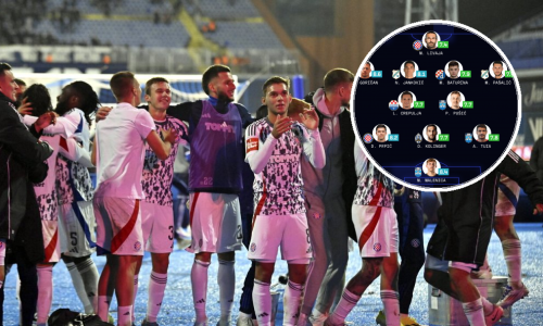 Hajduk je slavio u derbiju, ali najviše igrača u momčadi kola ima jedan drugi klub