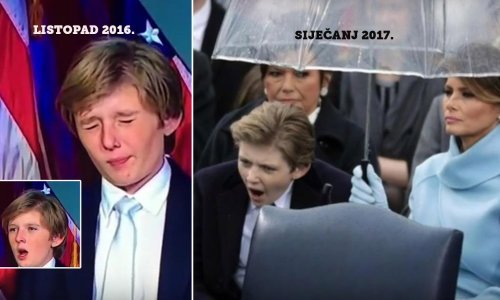 Barron Trump se silno dosađuje, svijetu je to simpatično