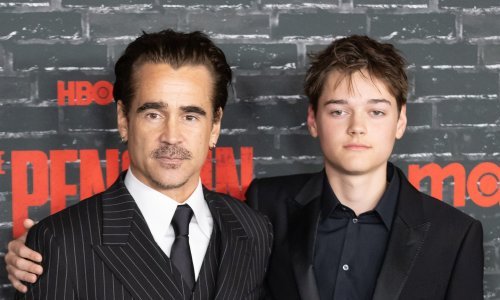 Rijetko ga vidimo: Colin Farrell na crveni tepih stigao s mlađim sinom