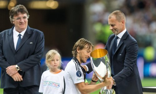 Čeferin rekao kako Dinamov poraz nije katastrofa, a onda se počeo diviti Luki Modriću...