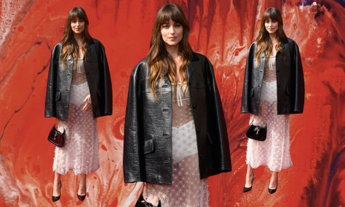 'Gole' haljine najveća su modna slabost Dakote Johnson, a ovako ih nosi ove jeseni