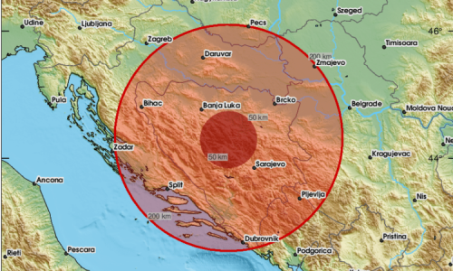Snažan potres prodrmao BiH: 'Srušilo TV, treslo oko 20 sekundi'