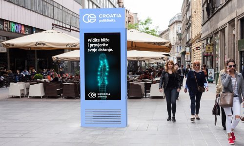 Jeste li svjesni svog držanja? Interaktivni ekrani u Zagrebu nude besplatnu provjeru