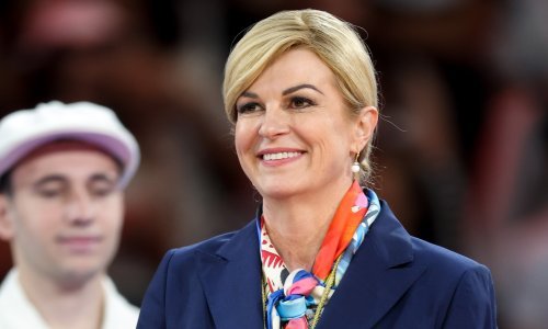 Kolinda Grabar Kitarović plijenila poglede u haljini dizajnerice koju obožava i Kate Middleton
