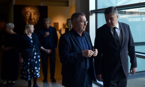 Predsjednik Milanović obišao izložbu 'Picelj i prijatelji' u MSU
