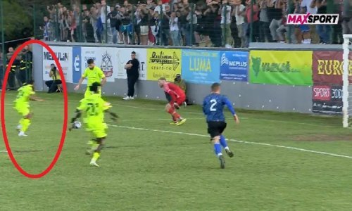 Pogledajte kakvu je priliku i s koje blizine promašio Dinamov igrač