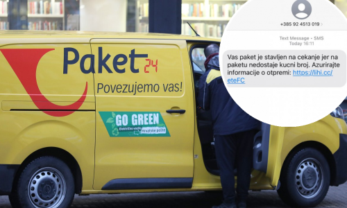 Hrvatska pošta upozorava: Širi se nova SMS prevara