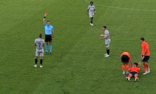 Imao je žuti i napravio totalnu glupost; pogledajte lakat Slavka Blagojevića