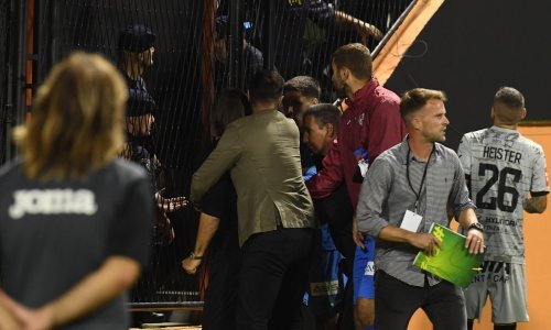 Pogledajte nemile scene sukoba trenera i navijača Istre na Šubićevcu