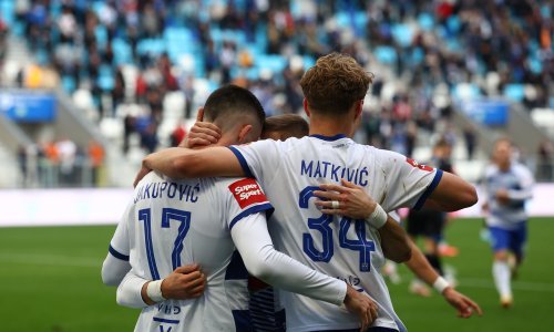 Jakupović s dva gola za treću uzastopnu prvenstvenu pobjedu Osijeka