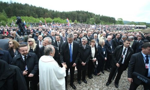 Reiner: Nismo na Blajburško polje došli izraziti žaljenje za NDH