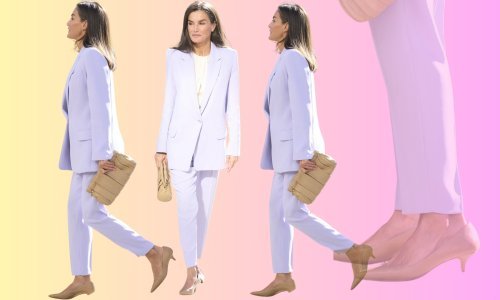 Kraljica Letizia spojila chic odijelo s udobnim cipelama, savršenima za jesen