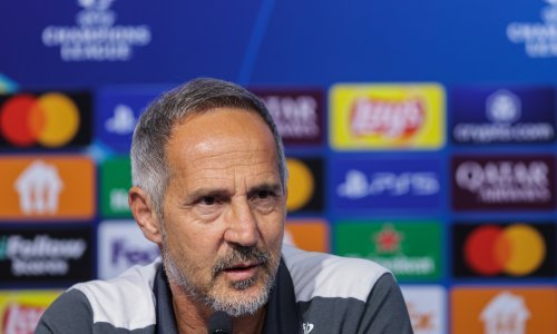 Trener Monaca novinarima u Zagrebu: Polako, stanite...