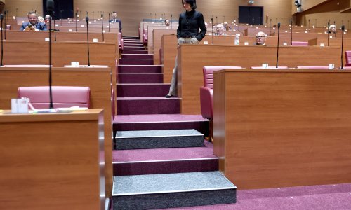 Nema više padova: U sabornicu stigle nove stepenice