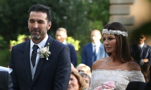 Elegantan par: Ovako je izgledalo bajkovito vjenčanje Gigija Buffona i lijepe Ilarije
