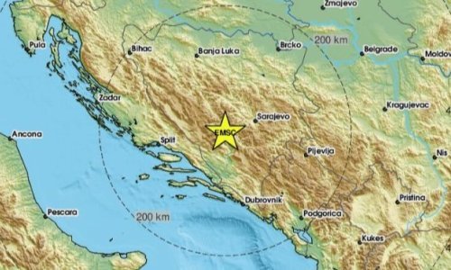 Potres magnitude 3,1 u BiH