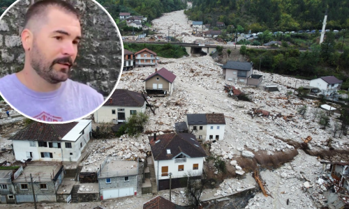 Đelmo je spašavao sedam ljudi u Jablanici: Izvukli smo dječaka kojem su poginuli roditelji