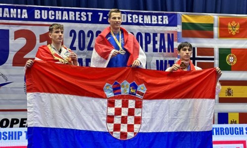 Zlato za Hrvatsku; Oscar Kovačić postao svjetski juniorski prvak u tekvondou