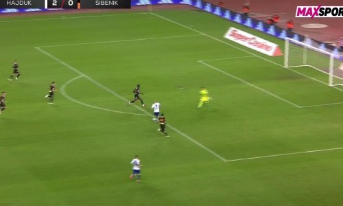 Pogledajte majstoriju najosporavanijeg igrača Hajduka za 3:0 protiv Šibenika