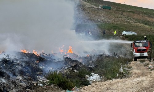 Požar na splitskom odlagalištu Karepovac je podmetnut?!
