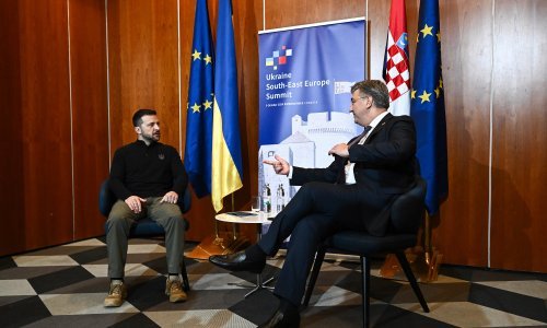 Premijer Plenković dočekao Zelenskog u Dubrovniku