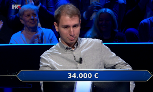 Mladi Šibenčanin stigao na dva koraka do 150.000 eura. Biste li vi znali odgovor?