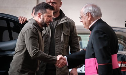 Zelenski u posjetu Vatikanu: 'Računamo na pomoć Svete Stolice u oslobađanju Ukrajinaca u zarobljeništvu'