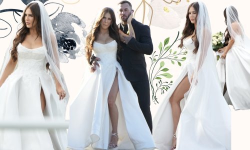 Vjenčanici ove mladenke mnogi stilisti našli bi zamjerku