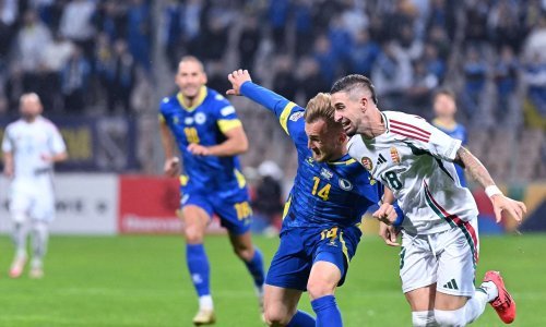 Igrač Osijeka neutješan nakon poraza BiH od Mađarske. Suze, blokade...