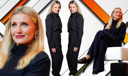 Od naušnica do cipela – sve je pun pogodak. Kad se Cameron Diaz pojavi, onda to učini u velikom stilu