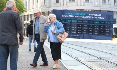 Kraj rasta mirovina: 'Nova formula donijet će samo jedan do dva eura više'