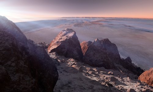 Najnovija studija: U naslagama leda na Marsu postoje oblici života?