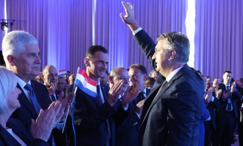 Plenković pred euforičnim HDZ-ovcima: Dragane, kad tebe izaberemo...