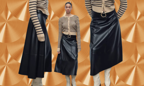 Ova suknja vrhunski pristaje uz čizme, nosi se u svim prigodama, i košta 30 eura