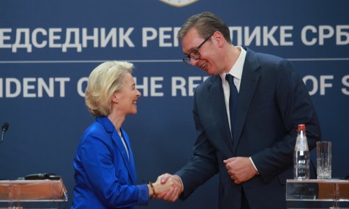 Von der Leyen se odbila sastati s premijerom Srbije