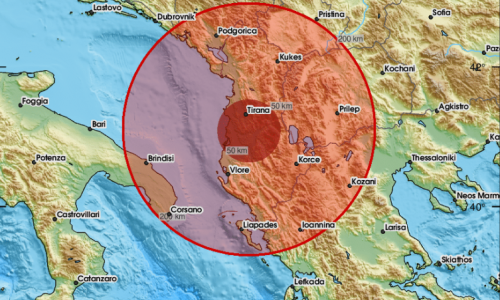 Potres magnitude 4,0 po Richteru zatresao Albaniju