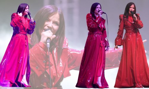 Crvena je njezina boja: Vesna Pisarović za splitski koncert odabrala upečatljiv stajling