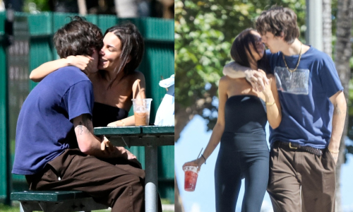 Vrući poljupci: Cruz Beckham i 10 godina starija Jackie Apostel ne mare za kamere