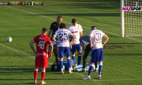 Veliki problem za Hajduk; Lučić se ozlijedio i izašao iz igre