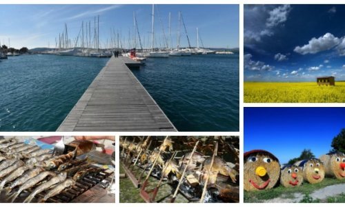 Spojile se zelena i plava Hrvatska: Biograd u Slavoniji i Osijek na moru