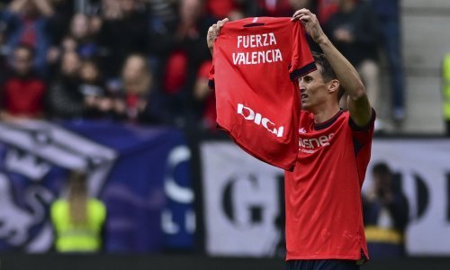 Ante Budimir opet zabio za Osasunu pa podigao dres s posebnom porukom