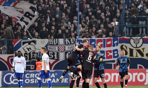 Varaždin golčinom Šege nanio Hajduku prvi poraz i usporio Bile