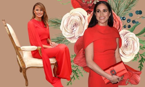 Meghan Markle za jedno od svojih modnih izdanja pronašla inspiraciju u Melaniji Trump